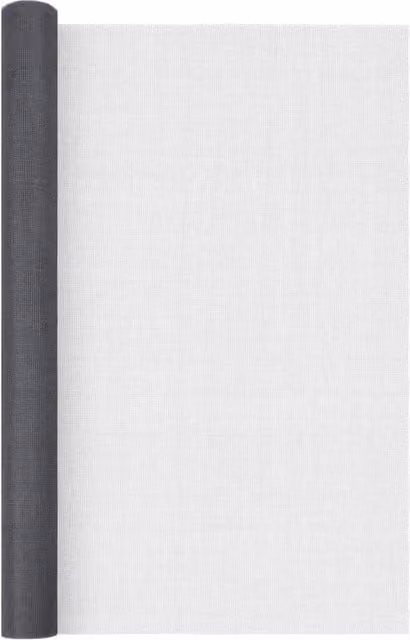 Berkfield Home Grey Fiberglass Mesh Screen W: 100 cm, H: 1000 cm