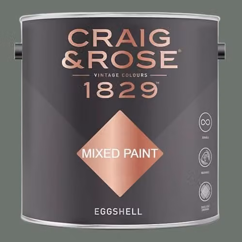 Craig & Rose 1829 Eggshell Paint Stop Pullman Green 2.5l