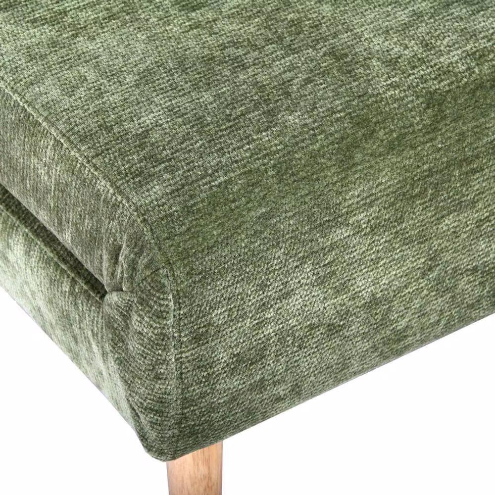 Home Garden Direct Aurora Small Double 2 Seater Sofa Bed in Green Premium Fabric with Scatter Cushions, W/D/H: 120 x 200 cm – 4