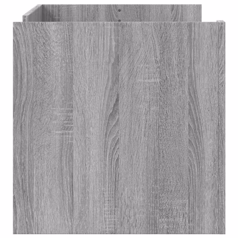 Berkfield Home Grey Sonoma Coffee Table, W/D/H: 100 x 50 x 50 cm – 4