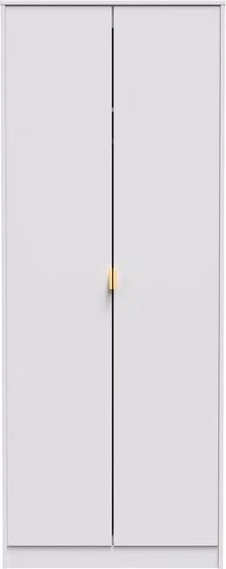 Ready Assembled 2 U Tamworth 2 Door Wardrobe in White