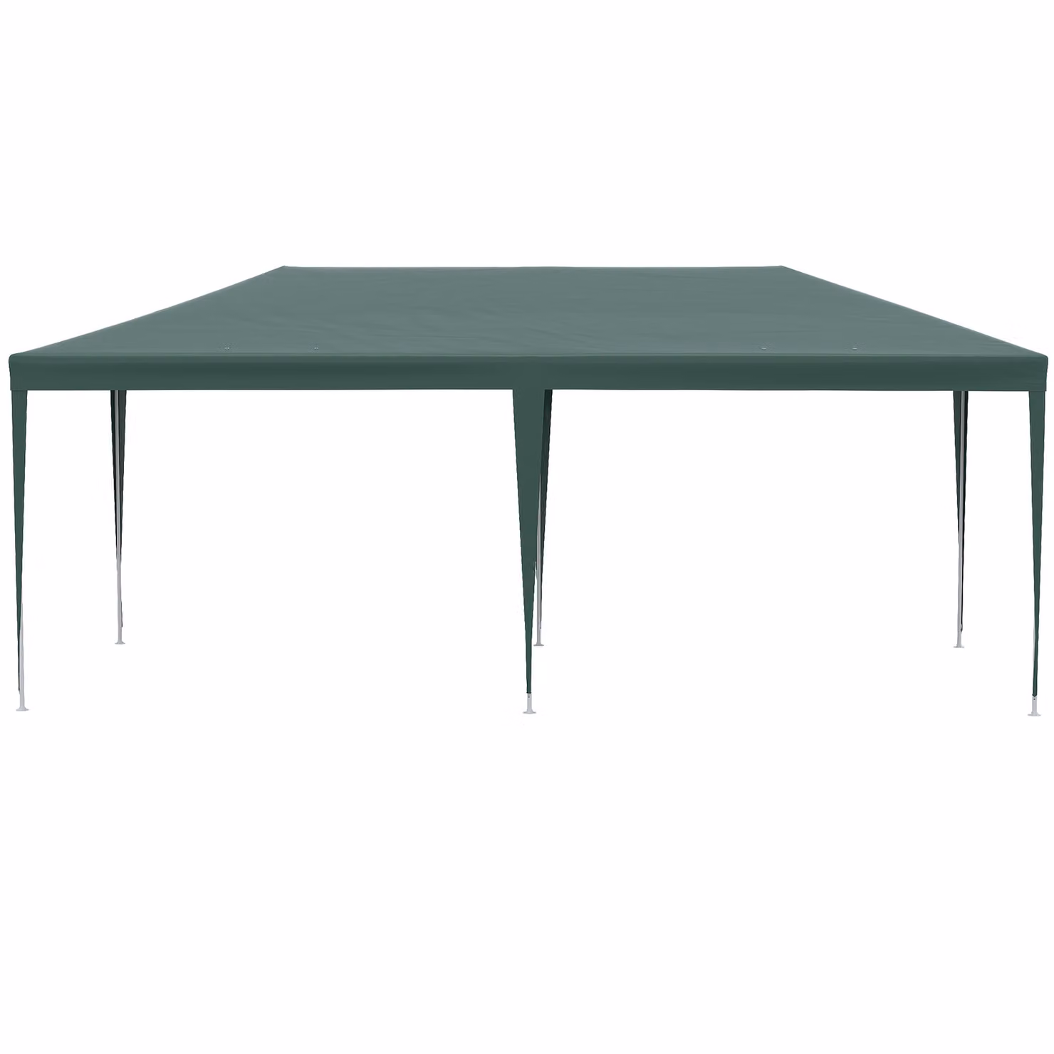 Outsunny Green Party Tent Gazebo Marquee with Windows and Side Panels, W: 6 m, D: 3 m, H: 2.55 m – 6