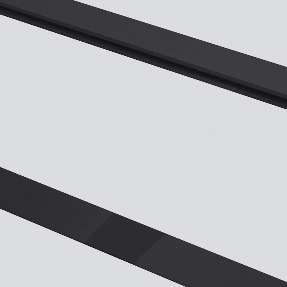 Berkfield Home Sliding ESG Glass and Aluminium Door, Black, W: 90 cm, H: 205 cm – 3