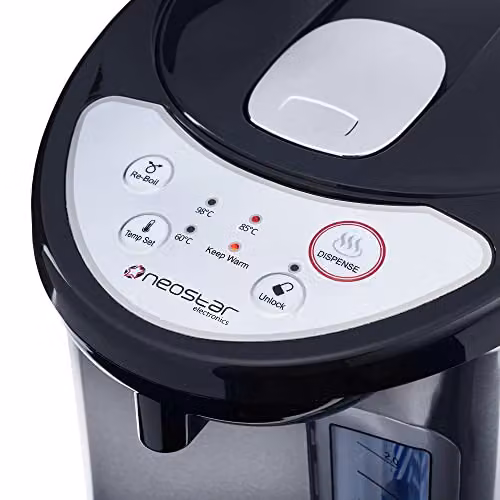 Neostar Perma Therm Insulated Stainless Steel Instant Hot Water Dispenser in Silver, 2L – 9