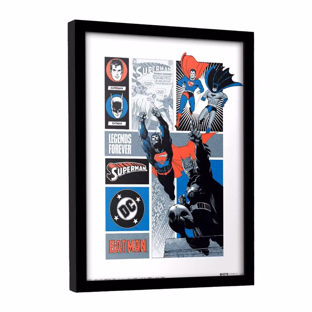 DC Comics Legends Forever Framed Multicolour Paper Poster – 2