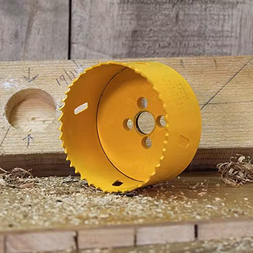 Faithfull Bimetal Varipitch Holesaw 95mm in Yellow – 2