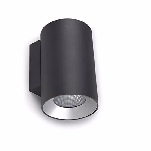 Netlighting Cosmos Outdoor LED Up Down Wall Light, Grey, ø106 cm, 4000K