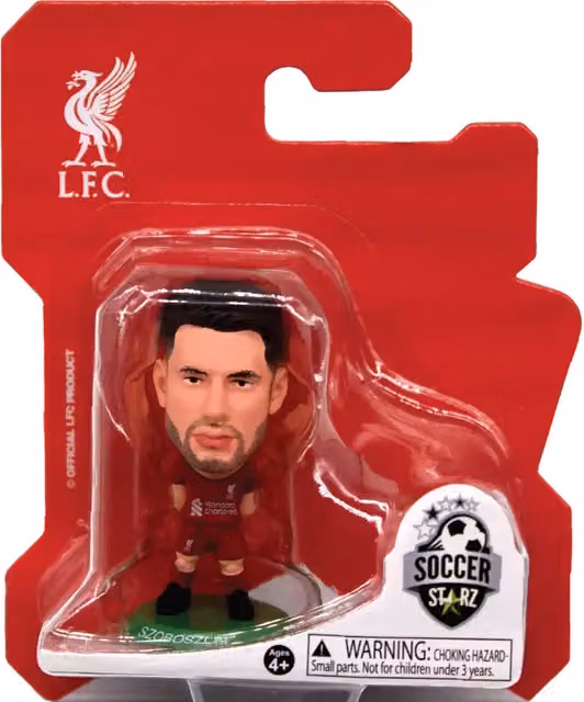 SoccerStarz Liverpool FC Dominik Szoboszlai 2026 Home Kit Mini Figure, Red, Height: 5 cm