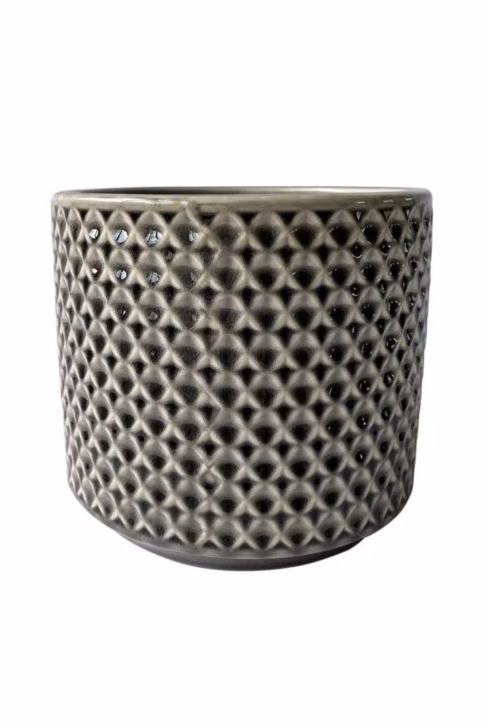 KDMD Hortus Almada Pot Grey W: 19 cm, D: 16.5 cm – 2