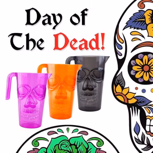 VFM e-Store Halloween Skull Jug in Black – 6