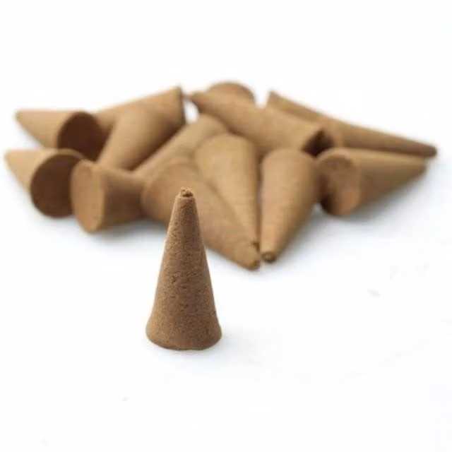 KDMD Unscented Hand Rolled Masala Raw Incense Cones, 5kg, Brown – 1