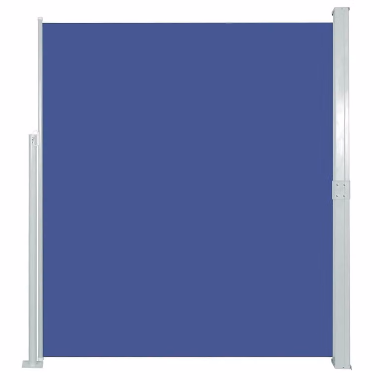 Berkfield Home Retractable Side Awning in Blue, W/H: 300 x 140 cm