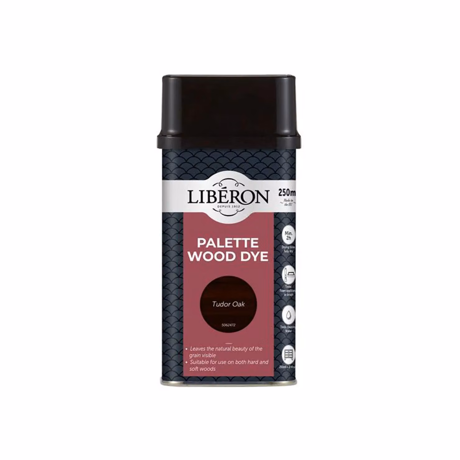 Liberon Palette Water Based Wood Dye in Tudor Oak, 250ml – 3