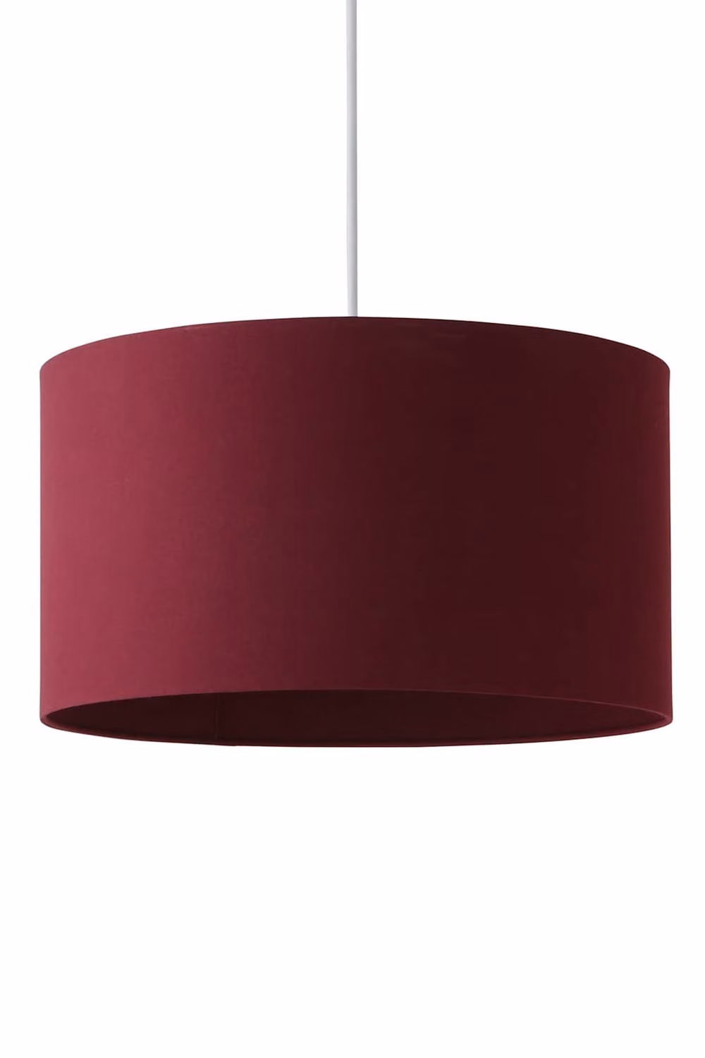 ValueLights Reni Plum Purple Fabric Drum Ceiling Lamp Shade – 3