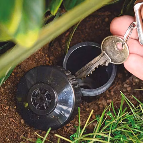mysmartbuy Sprinkler Head Design Key Holder in Black