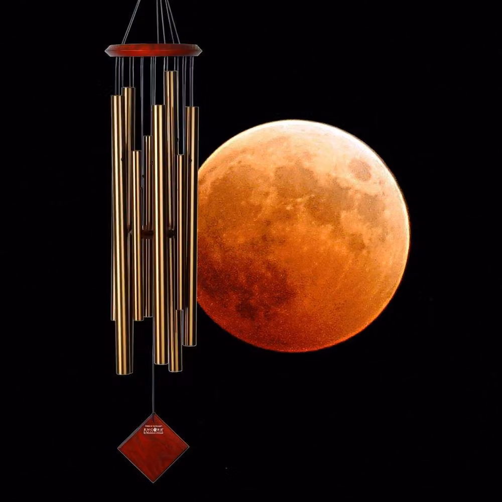 Woodstock Chimes Encore Chimes Of Eclipse Wind Chime in Bronze – 3