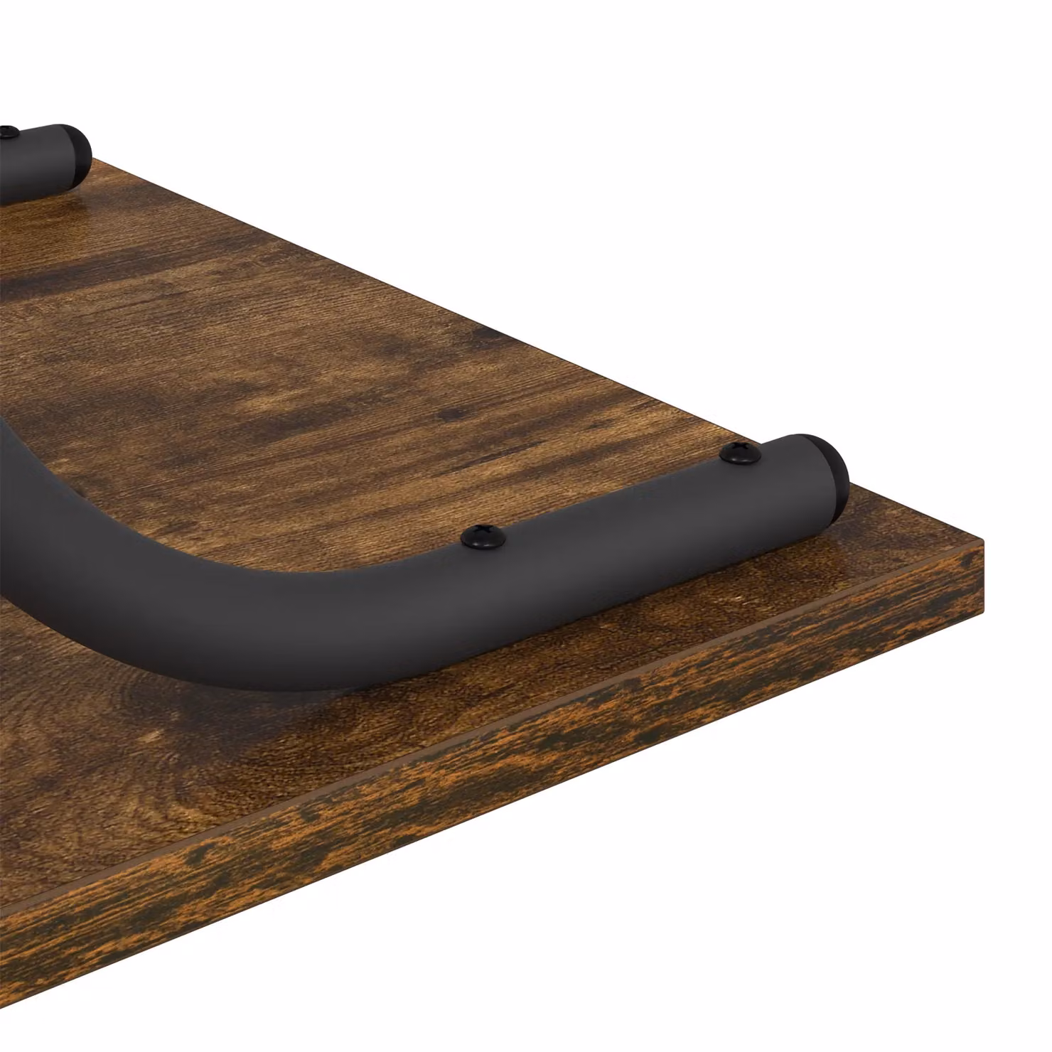 Berkfield Home Smoked Oak Console Table, Brown Engineered Wood, W: 101 cm, D: 35 cm, H: 80.5 cm – 4
