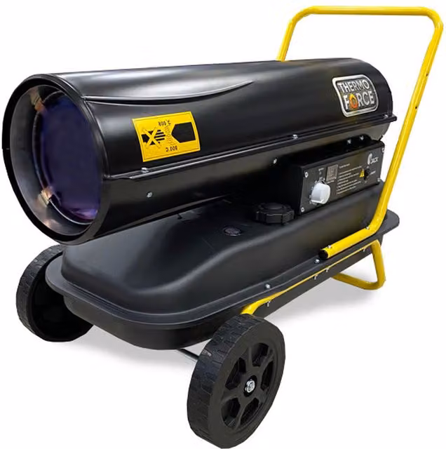 Autojack Industrial Diesel Space Heater, 30kW, Black