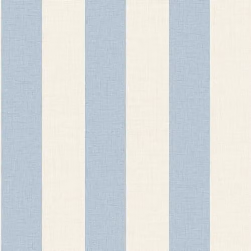 Grandeco Blue Striped Abstract Pre-pasted Wallpaper Roll
