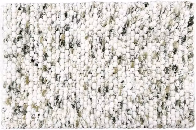 Allure Bath Fashions Marl Chunky Bobble Non-Slip Bath Mat in Green – 1