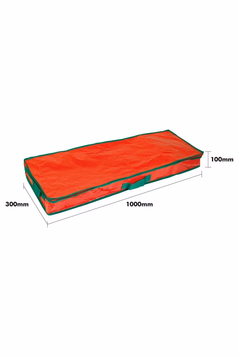 Netagon Seasonal Decoration Storage Bag in Red, W/D/H: 100 x 30 x 30 cm – 3