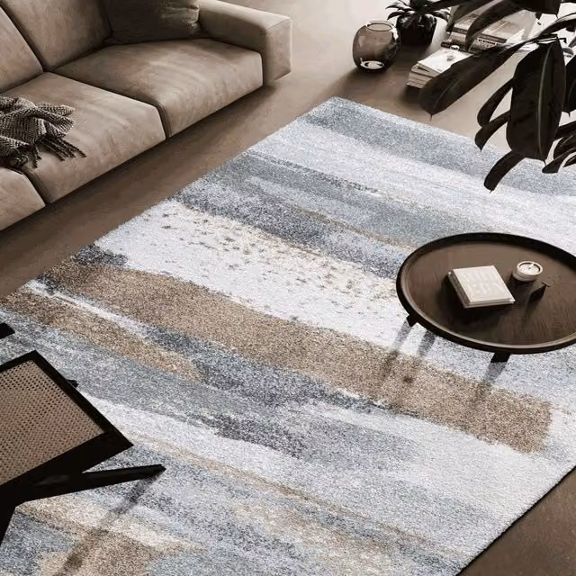The Rug Shop UK Modern Geometric Easy Care Multicolour Area Rug W: 160 cm, L: 230 cm
