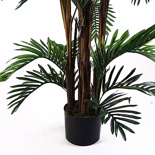 Botanik Green Artificial Palm Tree, H 150 cm x W 80 cm x D 80 cm – 6