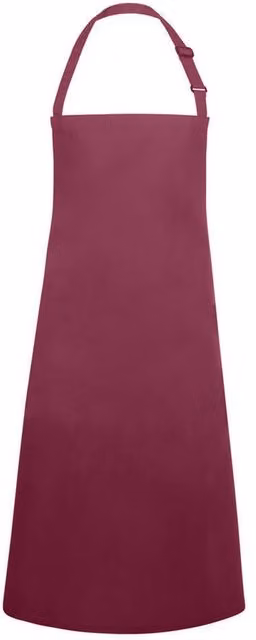 Karlowsky Pocket Buckle Bib Apron in Red