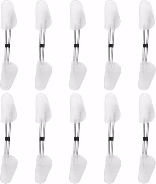 Kelvenix 10 Pairs of White Shoe Tree Care Sets – 1