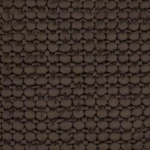 Appletree Bobble Velvet Square Cushion in Brown, W/D/H: 55 x 55 x 55 cm – 3