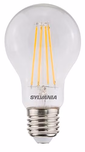 SYLVANIA Toledo E27 LED Retro Globe Bulbs, 7W, Warm White 2700K, 4 Pack