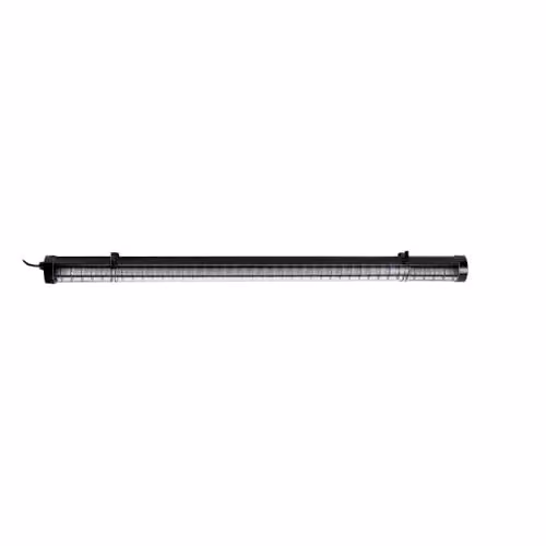 Netlighting Scuba Outdoor Flush LED Ceiling Light, Black, 2700K Warm White, IP65 – 1