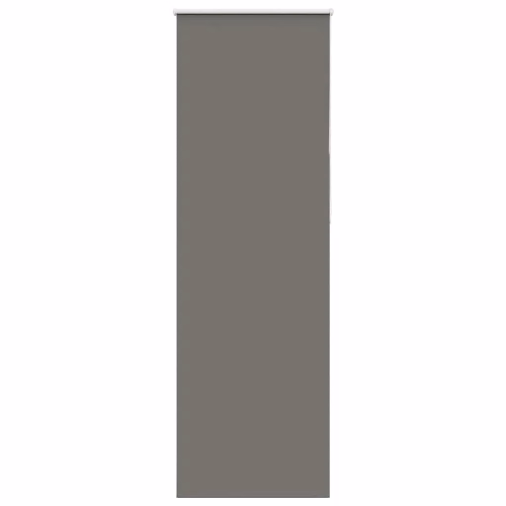 Berkfield Home Grey Blackout Roller Blind, Thermal Insulating Polyester, W: 80 cm, H: 230 cm – 2