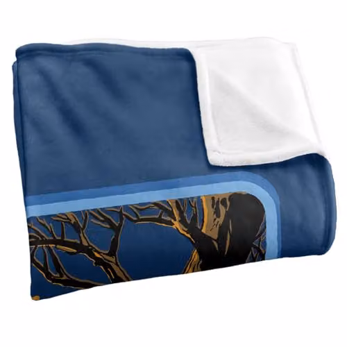 Steven Rhodes Making New Friends Super Soft Fleece Throw Blanket, Multicolour, W/D/H: 91 x 147 cm – 7