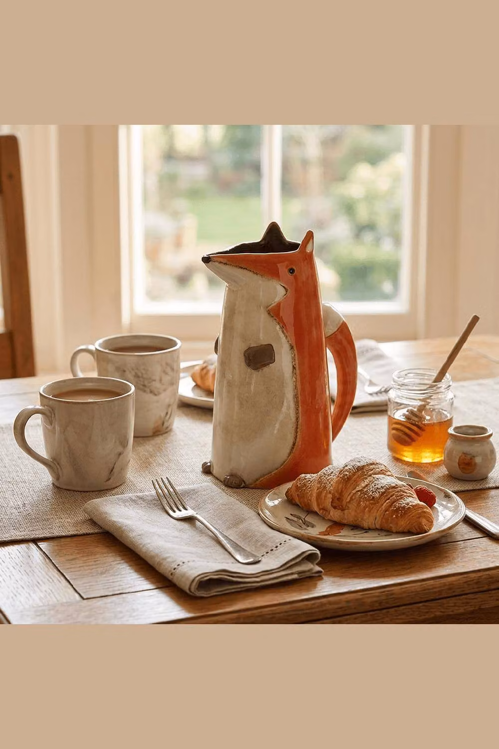 Heaven Sends Multicolour Ceramic Jug, W: 22 cm, D: 15.5 cm, H: 29 cm – 3