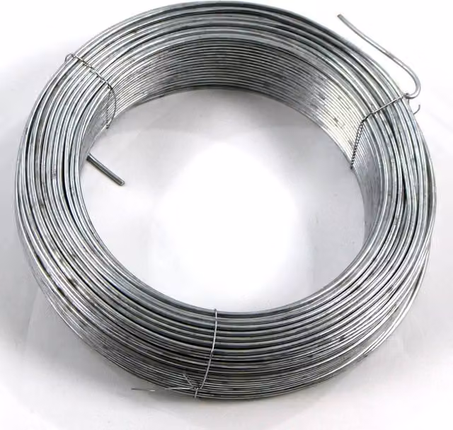 Actiasgear Galvanised Steel Tension Straining Wire, Silver, Length: 100 m, Diameter: 2.5 mm