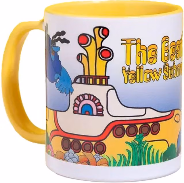 The Beatles Multicolour Porcelain Mug