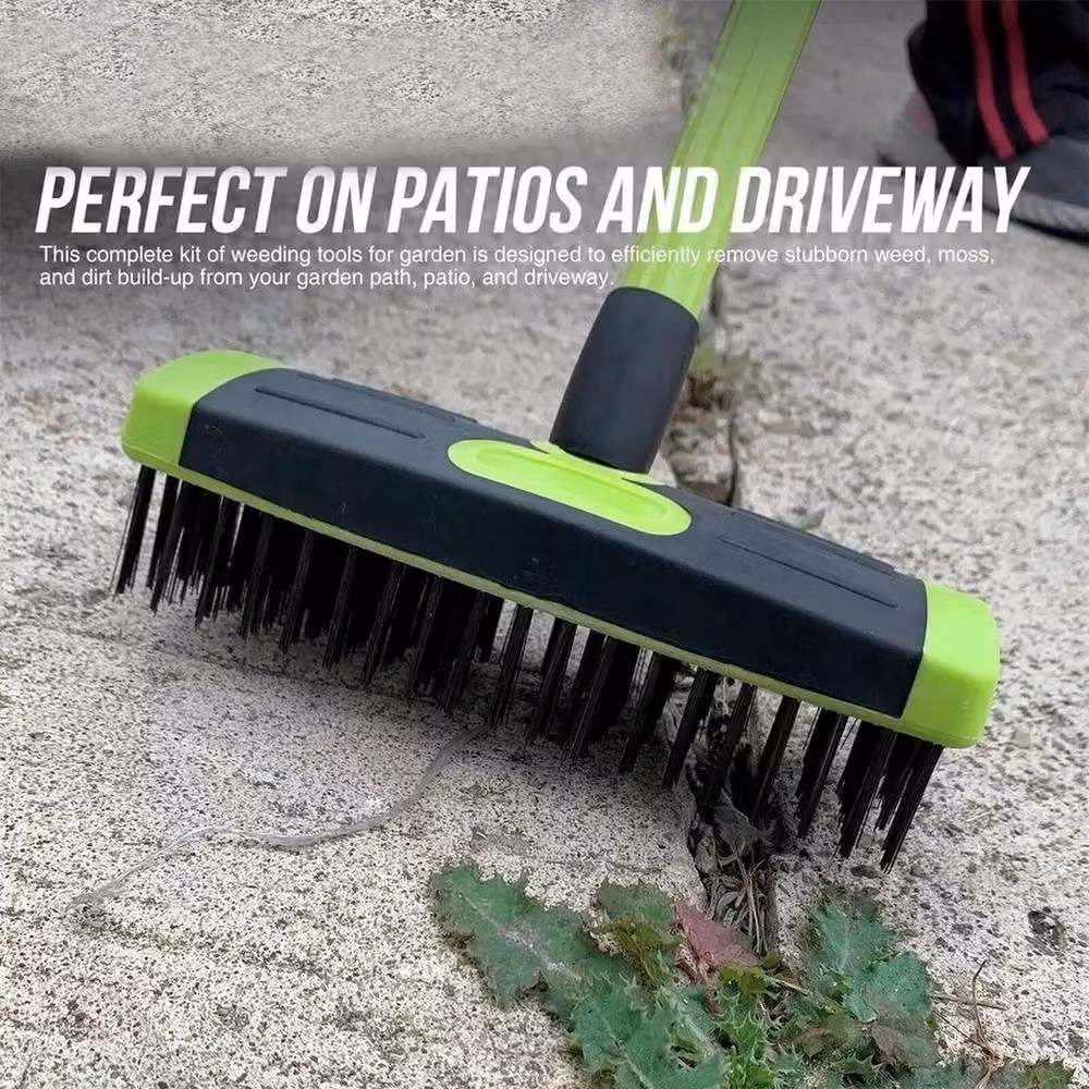 Hinsinc Green 3-in-1 Patio Weed and Moss Removal Tool – 5