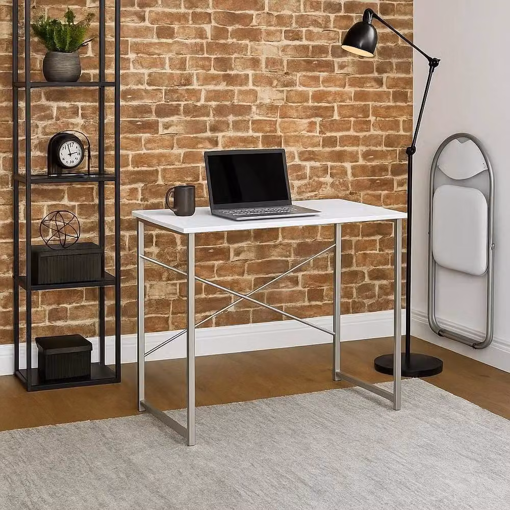 Havendro Minimalist White Computer Desk for Home Office and Study – 2