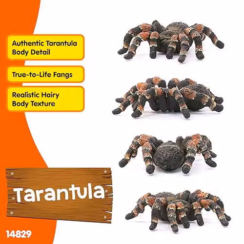 Schleich Wild Life Tarantula Toy Spider Figurine, Multicolour – 2