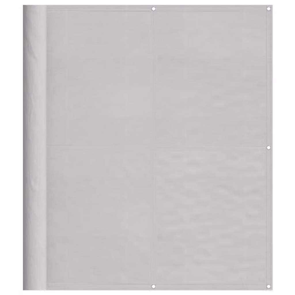 Berkfield Home Light Grey Balcony Screen, W: 120 cm, W: 400 cm, 100% Polyester Oxford – 2