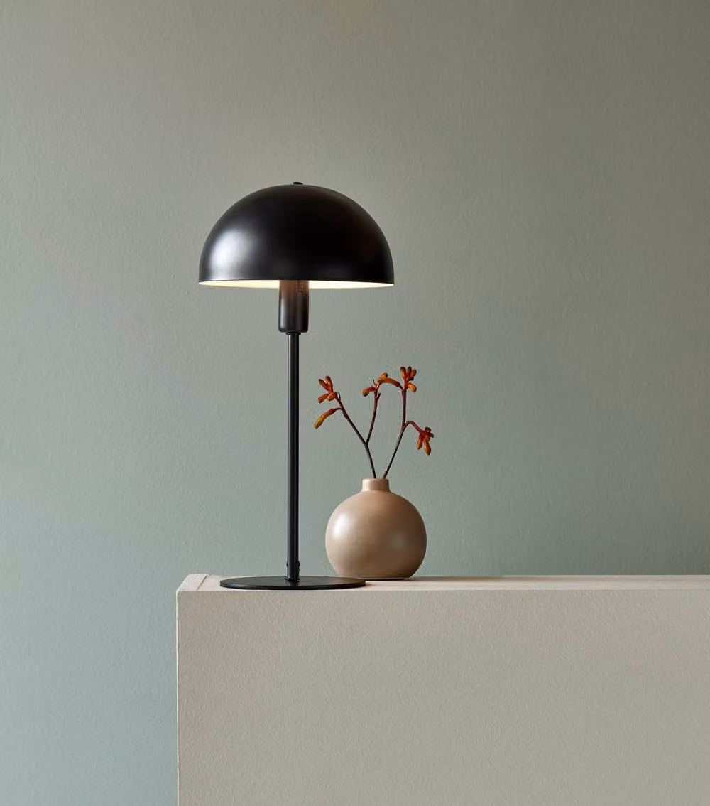 Nordlux Ellen Black Metal Table Lamp with E14 Socket – 2