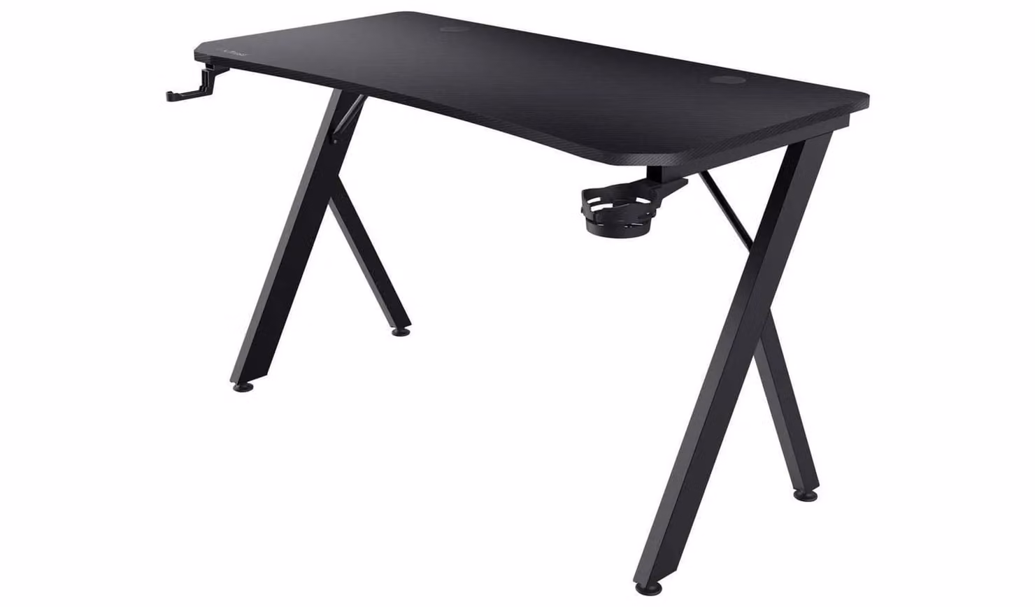 Trust GXT700 Omnius Gaming Desk Black W/D/H: 120 x 60 x 76 cm