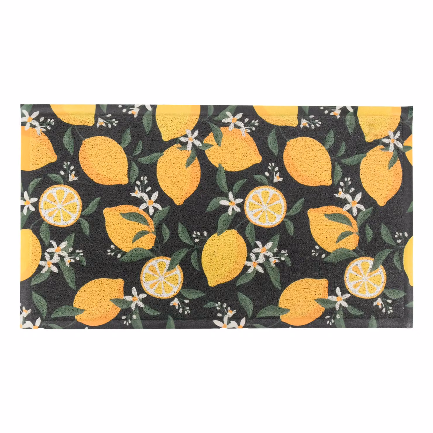 Artsy Mats Lemons Indoor Outdoor Doormat in Yellow and Multicolour, W/D: 90 x 60 cm – 2