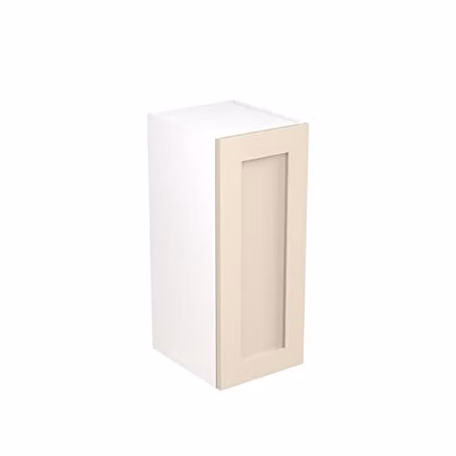 Kitchen Kit Shaker Door Flatpack Wall Cabinet in Cashmere Matt, W/D/H: 30 x 30 x 72 cm