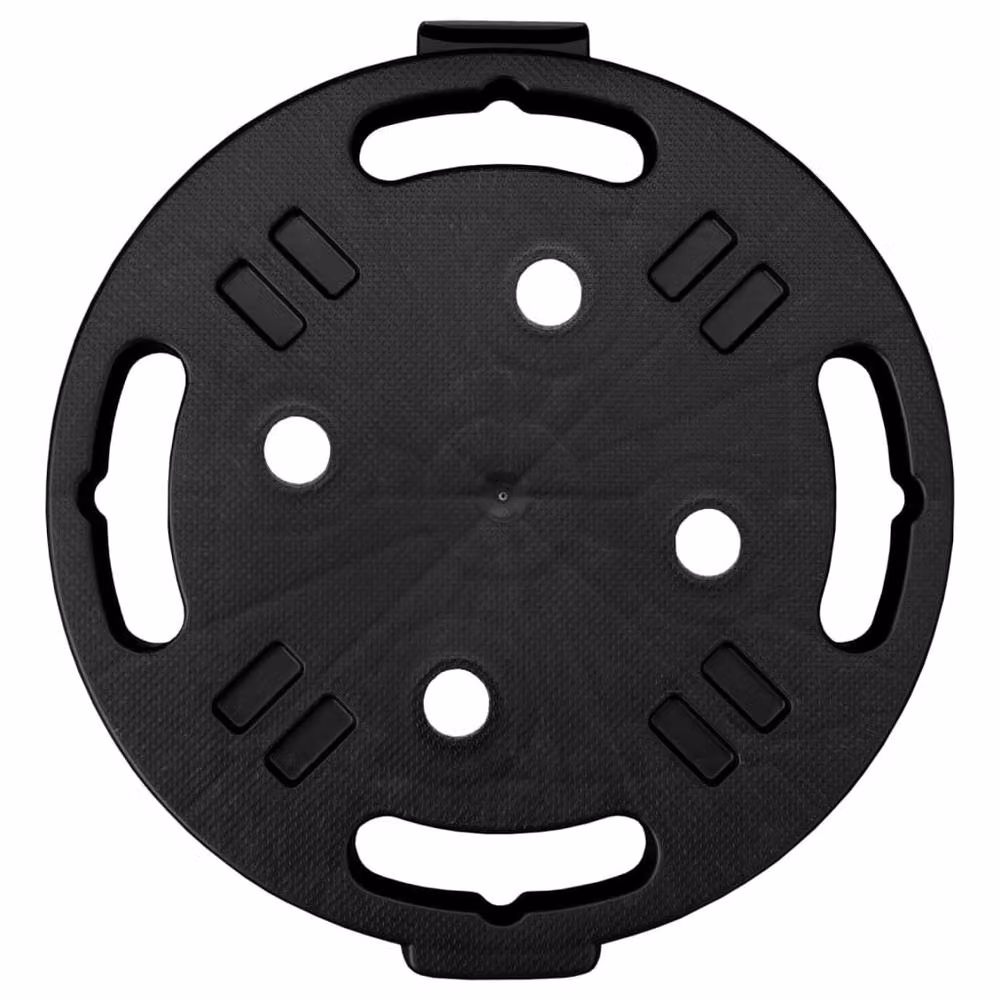 Berkfield Home Black Plant Trolley with Wheels, Diameter: 30 cm – 3