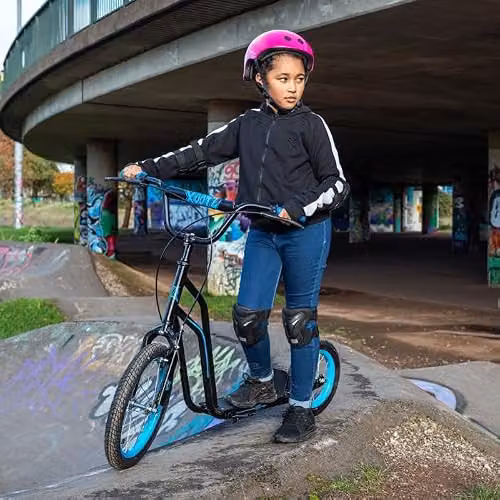 Xootz Blue Metal BMX Scooter with Brake – 2