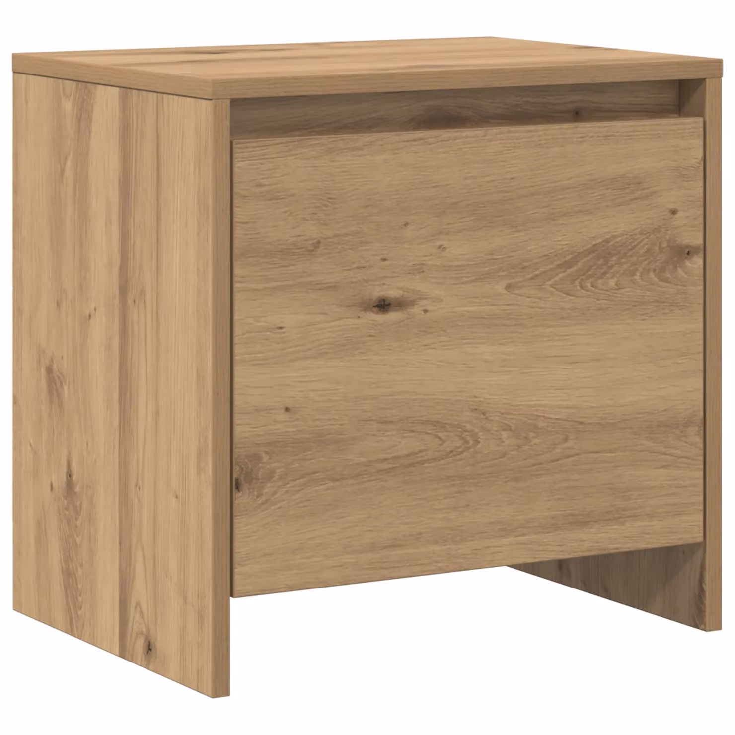 Berkfield Home Artisan Oak Bedside Cabinet in Brown Rustic Engineered Wood – 2