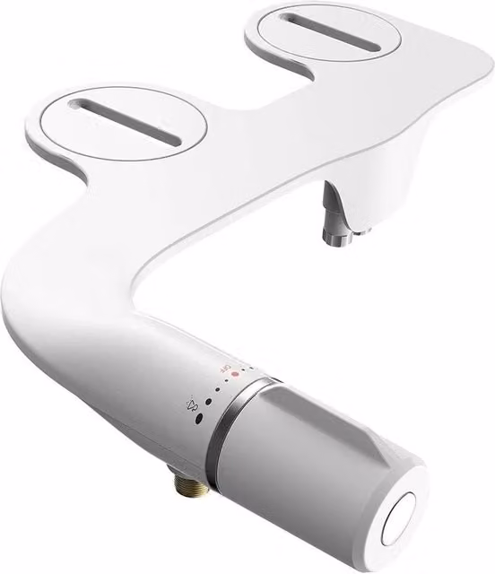 SPETLEK Bidet Fresh Water Dual Spray Kit in Matt White – 1