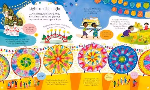 Usborne Christmas!: Celebrations around the World Multicolour Paper Book
